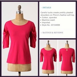 Anthro Folded Wings tee by Pilcro